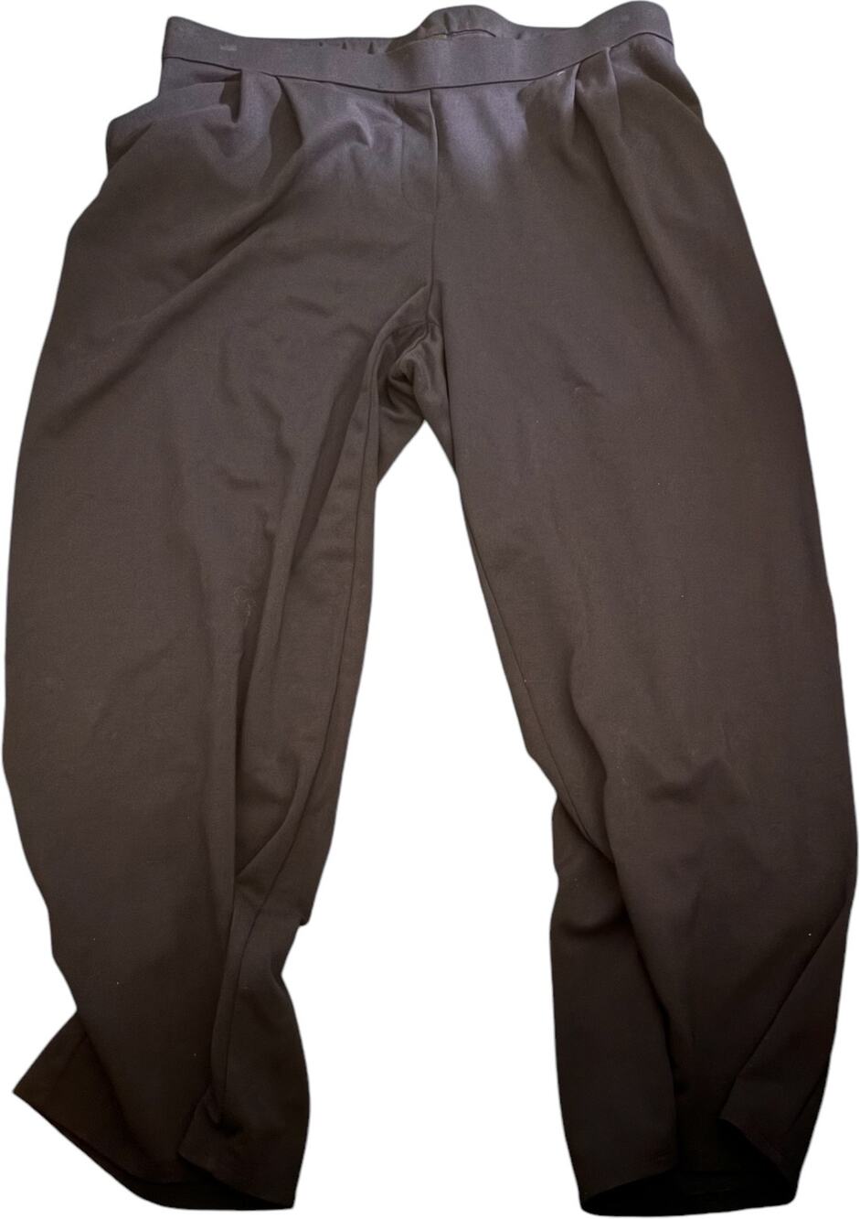 J. Jill Wearever Collection Straight Leg Pull-On Stretch Pants, Navy, XL Petite